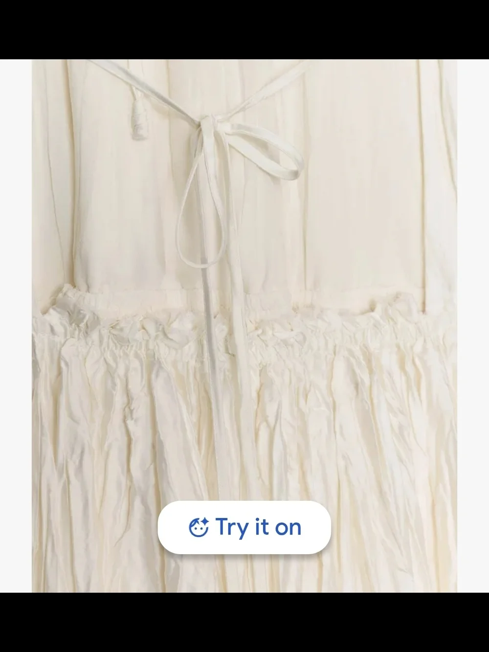 Zara Pleated Halter Dress S $100 - Picture 10 of 12